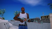 CSGO AK47  Aquamarine Revenge для GTA San Andreas миниатюра 4