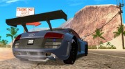 Audi R8 LMS v2.0 для GTA San Andreas миниатюра 4