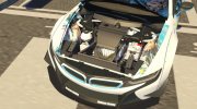 2017 BMW I8 Liberty Walk para GTA San Andreas miniatura 3