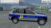 BMW X5 Serbian Police for Farming Simulator 2013 miniature 4