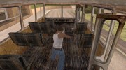 Заброшенный автобус для GTA San Andreas миниатюра 5