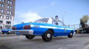 Dodge Aspen 1979 NY Police Department for GTA 4 miniature 5
