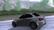 2011 BMW 1M E82 Coupe V2.0 for GTA San Andreas miniature 2