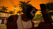 Шлем на Halloween из Warface для GTA San Andreas миниатюра 3