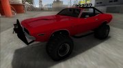 1970 Dodge Challenger Cabrio Off Road for GTA San Andreas miniature 1
