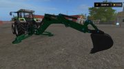 Навесной экскаватор v1.0 for Farming Simulator 2017 miniature 10