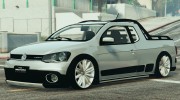 Volkswagen Saveiro G6 Cross для GTA 5 миниатюра 1