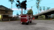 ГАЗ 3309 Пожарная для GTA San Andreas миниатюра 4