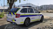 Skoda Octavia Caravan Slovenian Police para GTA 5 miniatura 3