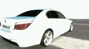 BMW E60 520DM for GTA San Andreas miniature 3