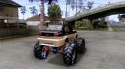 Jetta Monster Truck для GTA San Andreas миниатюра 4