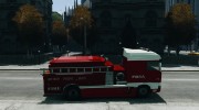 DAF XF Firetruck for GTA 4 miniature 5