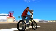 Downhill Bike для GTA San Andreas миниатюра 5