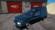 1999 Volkswagen Caddy Mk2 для GTA San Andreas миниатюра 6