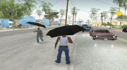 Hard Rain Remake (пешеход с зонтиком) para GTA San Andreas miniatura 3