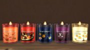 WaxSim Candles - Halloween Set для Sims 4 миниатюра 1