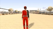 Power Rangers RPM Red для GTA San Andreas миниатюра 2