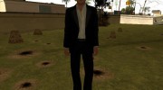Vitos Black and White Made Man Suit from Mafia II para GTA San Andreas miniatura 4