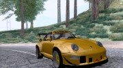 Porsche 993 RWB для GTA San Andreas миниатюра 5