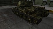 Скин для Т-34-85 с камуфляжем for World Of Tanks miniature 3
