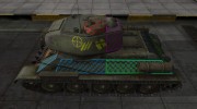 Качественные зоны пробития для Т-34-85 para World Of Tanks miniatura 2