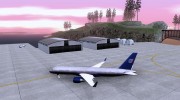 Boeing 757-200 United Airlines para GTA San Andreas miniatura 2