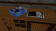Книги и журналы в доме CJ для GTA San Andreas миниатюра 2