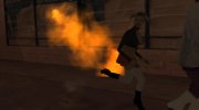 Педы реагируют на огонь for GTA San Andreas miniature 7