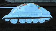 Шкурка для Т-44 Rainbow Dash для World Of Tanks миниатюра 2
