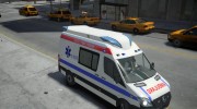 Mercedes-Benz sprinter baku ambulance for GTA 4 miniature 4