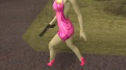Mia Pinky zombie для GTA San Andreas миниатюра 8