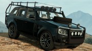 Range Rover Sport Military(Police Assault Vehicle 2.0) para GTA 5 miniatura 1