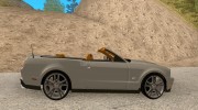 Ford Mustang 2011 Convertible для GTA San Andreas миниатюра 5