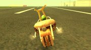 Burger Bike para GTA San Andreas miniatura 2