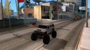 Hummer H2 MONSTER for GTA San Andreas miniature 1