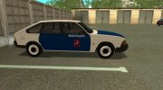 Москвич 2141 Милиция 90-х for GTA San Andreas miniature 3