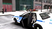 NYPD-ESU K9 2010 Ford Crown Victoria Police Interceptor for GTA 4 miniature 5
