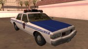 Chevrolet Caprice 1987 NYPD Transit Police Versão Editada для GTA San Andreas миниатюра 2