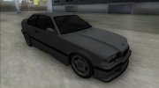 1997 BMW M3 E36 для GTA San Andreas миниатюра 2