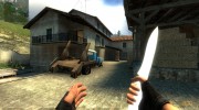Shining White Knife [in the sunlight] для Counter-Strike Source миниатюра 1