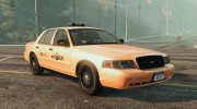 NYPD FORD CVPI Undercover Taxi NEW 4K for GTA 5 miniature 1