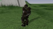 Командир группировки Тёмные сталкеры в облегченном экзоскелете из S.T.A.L.K.E.R v.2 для GTA San Andreas миниатюра 4