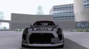 Nissan GTR 35 Blitz для GTA San Andreas миниатюра 5