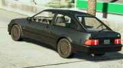 1987 Ford Sierra RS Cosworth for GTA 5 miniature 2