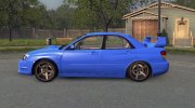 Subaru Impreza STI для Mafia II миниатюра 2