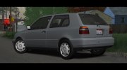Volkswagen Golf Mk.III (1994) 1.1 для GTA San Andreas миниатюра 2