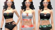 Summer 2018 Bikini para Sims 4 miniatura 2