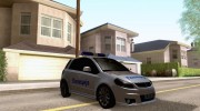 Suzuki SX4 Policija Srbija para GTA San Andreas miniatura 4