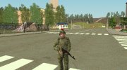 Мотострелок  РФ для GTA San Andreas миниатюра 1