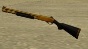 Golden Shotgun for GTA San Andreas miniature 1
